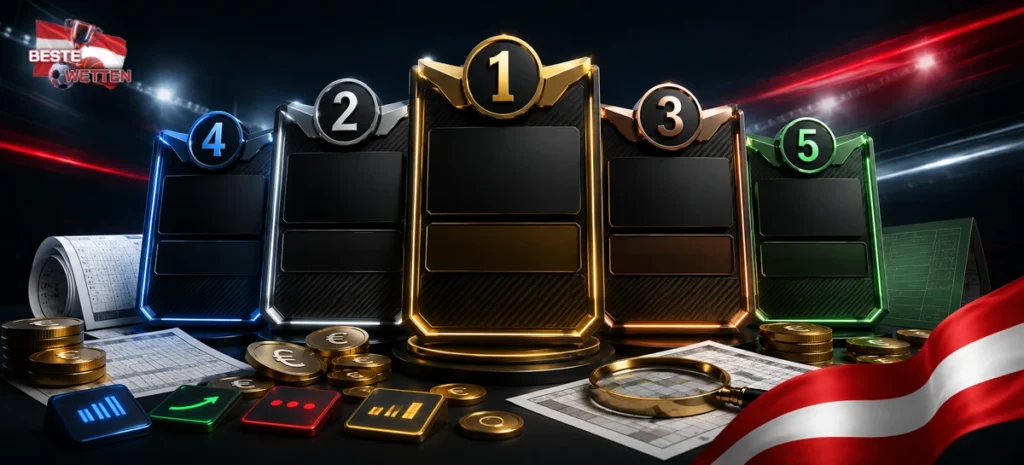 Detailanalyse der Top-5-Wettanbieter in Österreich